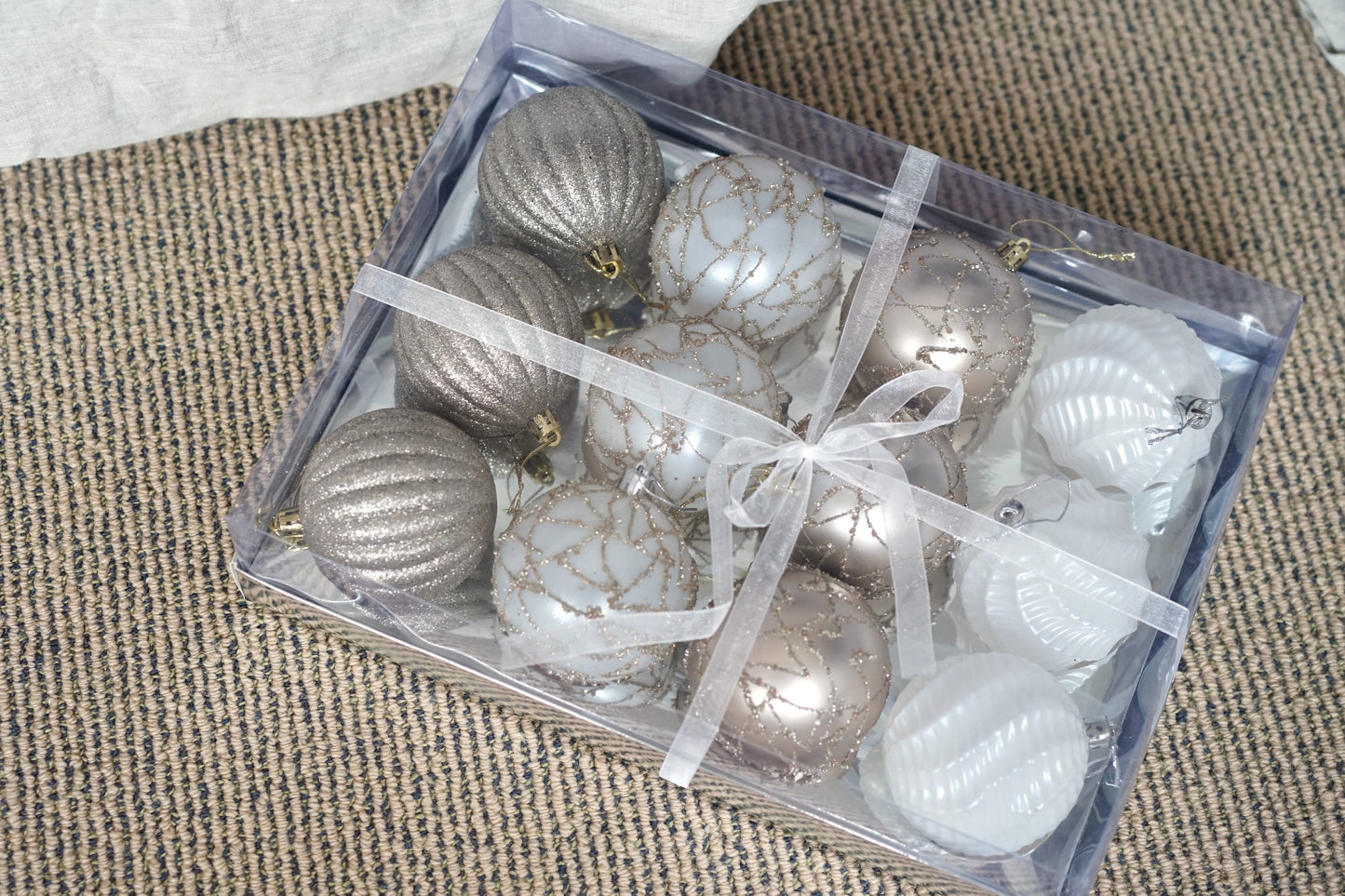 Regal Festive 8CM Bauble Collection (Set of 12)