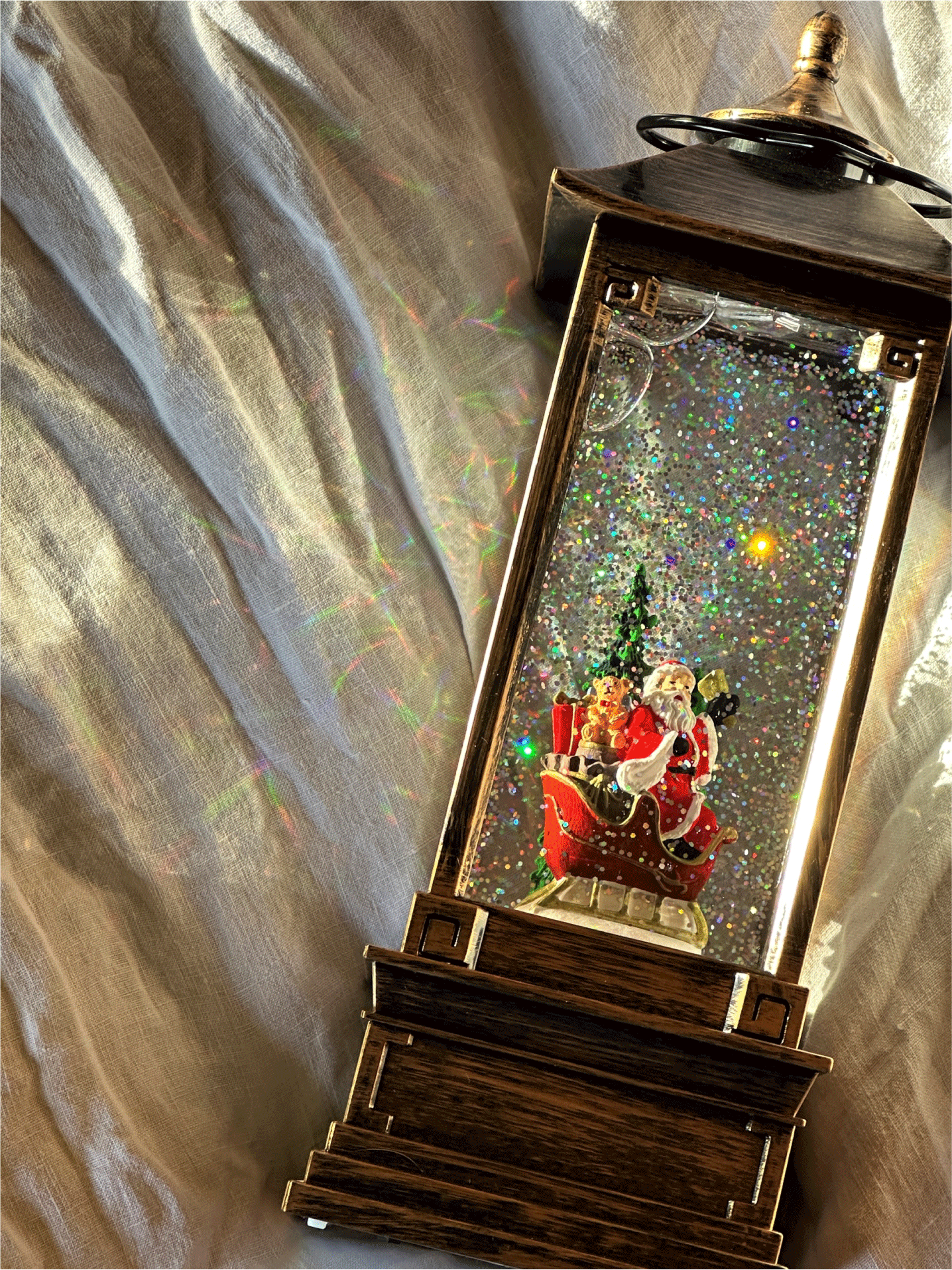 'Santa Claus' Musical & Lighting Lantern