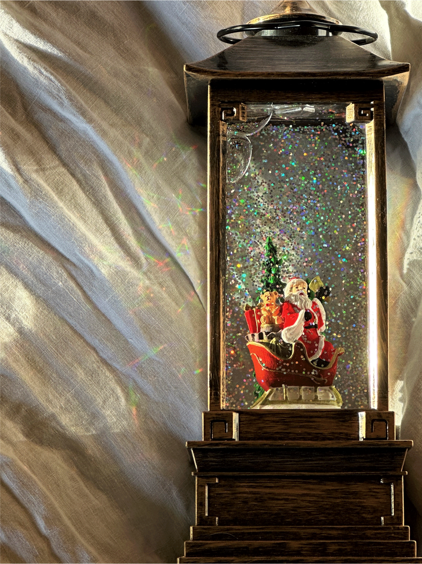 'Santa Claus' Musical & Lighting Lantern