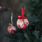The Santa & Pigeon Bauble