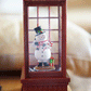 'Snowman in the Phone Booth' Musical & Lighting Lantern