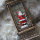 'Santa in the Phone Booth' Musical & Lighting Lantern