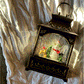 'Snowman with Puppy Deer' Musical & Lighting Lantern