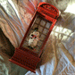'Snowman in the Phone Booth' Musical & Lighting Lantern