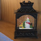 'Snowman with Puppy Deer' Musical & Lighting Lantern